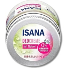 Nacario Isana Deodorant Krem Sodyum Karbonatlı 50 ml