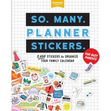 Nacario So. Many. Planner Stickers. For Busy Parents: 2,650 Stickers To Organize Your Family Calendar
