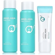Nacario Passıon & Beyond Angel Aqua Moisture Skincare Set Nemlendirici Toner Losyon Krem Seti 330 ml