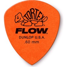 Nacario Médiators Jim Dunlop 0,60 mm Tortex Flow Standard 0,60 mm Torba De 72