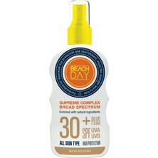 Nacario Beach Day Supreme Complex Milk Spf 30 Güneş Koruyucu Sprey 150 ml