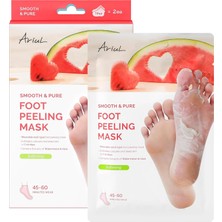 Nacario Ariul Smooth & Pure Softening Foot Peeling Mask Sheet 2 Pairs - Çorap Tipi Deri Yumuşatan Ayak Peeling Maskesi 2 Çift