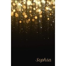 Nacario Sophia - 120 Page Wide Ruled Notebook (6'9'' Glossy Journal)