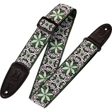 Nacario Levy's Leathers Jakarlı Dokuma Hootenanny Gitar Kayışı
