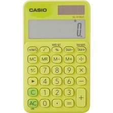 Nacario Casio SL-310UC-YG Cep Tipi 10 Hane Sarı Hesap Makinesi