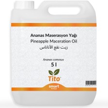 Nacario Tito Ananas Maserasyon Yağı Ananas Comosus 5 Litre