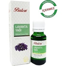 Nacario Balen Lavanta Yağı 20 ml x 3 Adet