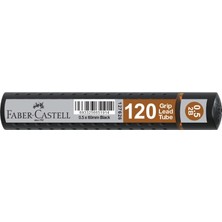 Nacario Faber-Castell Grip Min Kalem Ucu, 120’LI, 0.5 Mm, Siyah, 2b Derece, 60 mm Uzunluk, Yoğun Yazım Için Dayanıklı Uçlar