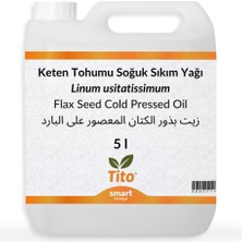 Nacario Tito Keten Tohumu Yağı 5 Lt