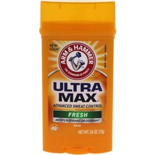 Nacario Kol ve Çekiç Ultra Max Görünmez Katı Terlemeyi Önleyici Deodorant, Taze, 2,6 Oz