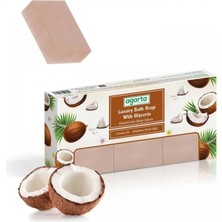Nacario Agarta El Yapımı Doğal Banyo Sabunu Hindistan Cevizi 3 * 150 G