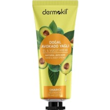 Nacario Dermokil El ve Vücut Kremi, Doğal Avokado Özlü, 75 ml