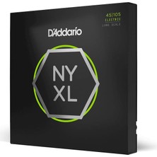 Nacario Daddario NYXL45105 Bas Gitar Tel Seti, Nyxl Serisi, Long Scale, 4 Tel