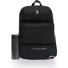Nacario U.s. Polo Assn. U.s. Polo. Assn. Unisex Okul Çanta Seti PLSET2404419,SIYAH Tek Ebat