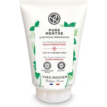 Nacario Yves Rocher Pure Menthe- Siyah Nokta Karşıtı Peeling Etkili Yüz Yıkama Jeli- 125 ml