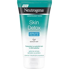 Nacario Neutrogena – Arındırıcı Skin Detox Peeling (150 ml Tüp) – Glikolik Asit Içeren, Tüm Cilt Tipleri Için Temizleme Jeli – Toksinlere ve Kirlilik Kalıntılarına Karşı, Işıltılı Bir Cilt Görünümü Için