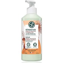 Nacario Yves Rocher Vücut Losyonu - Onarıcı ve Nemlendirici/reparation Organik Shea Yağı, Organik Aynısefa 390 ml