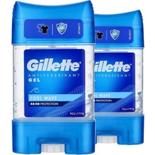 Nacario Gillette Antiperspirant Gel Cool Wave 70 ml x 2