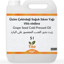 Nacario Tito Üzüm Çekirdeği Yağı 5 Lt