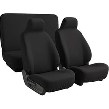 Nacario Mini Cooper ile Uyumlu Oto Koltuk Kilifi Fit Yapisi ile Aracinizin Havasini Degistirir Siyah