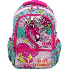 Nacario Wia Palm Flamingo Kız Çocuk Ilkokul Çantası