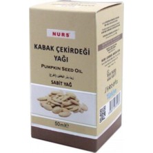 Nacario Nurs Lokman Hekim Kabak Çekirdeği Yağı 50 Ml.