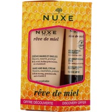 Nacario Nuxe Reve De Miel Hand And Nail Cream 30 ml + Lip Stick Dudak Bakımı 4 gr