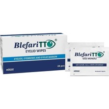 Nacario Tto Thermal Blepharitto Göz Çevresi Temizleme Mendili 24 Adet