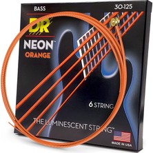 Nacario Dr Strings Hı-Def Neon Bas Gitar Telleri (Nob6-30)