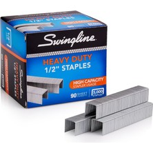 Nacario Swingline Zımba, Ağır Iş, 1/2" Uzunluk, 90 Yaprak Kapasitesi, 100/ŞERIT, 5000/KUTU, 1 Paket (79392)