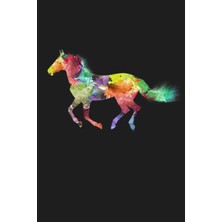 Nacario Jumping Galloping Horseback Riding Horse Equestrian: Lined Journal Notebook