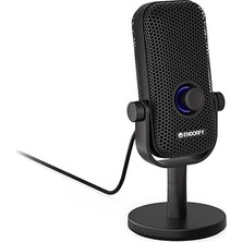 Nacario Endorfy Solum Voice S, Yayın, Sohbet ve Podcast Kayıtları Için Mikrofon, Rgb Aydınlatma, USB Plug & Play, Tap-To-Sese Buton, Gaın Ayarı, Böbrek Karakteristiği | EY1B013, Siyah