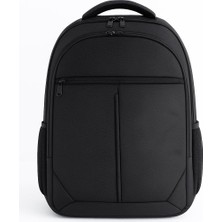 Nacario Louisiana Polo 4 Bölmeli Okul Sırt Çantası (Laptop Bölmeli) Siyah 2120