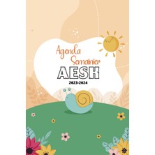 Nacario Agenda De Bord De L'aesh 2023 2024: Planificateur Semainier L'aesh - Agenda Semainier 2023 2024 - Carnet De Bord (French Edition)