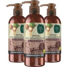 Nacario Eyüp Sabri Tuncer Doğal Macadamia Yağlı El ve Vücut Losyonu 250 ml x 3