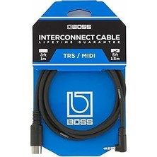 Nacario Boss Bmıdı-5-35 Tip A 3,5 mm Trs - Erkek 5-Pin Dın Mıdı Kablo - 5 Ayak