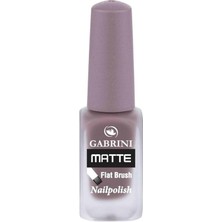 Nacario Gabrini Matte Nail Polish M10 1 Paket (1 x 1 Adet)
