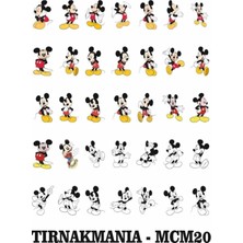 Nacario Tırnakmania Üç Boyutlu Yapışkanlı Sticker Mcm-20 4194