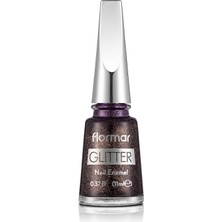 Nacario Flormar Glitter Purple Glare 44 Oje 8682536016742 One Size