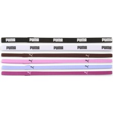Nacario Puma Tr Ess Hairbands Kadın Saç Bandı, Lavender-Orchid-Plum Wine, Tek Beden
