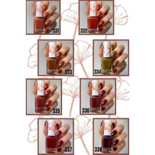 Nacario Pastel Trend Kış Oje Serisi 8'li Set 331-332-333-334-335-336-337-338