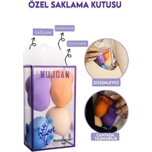 Nacario Mujgan Armut Sünger Seti 4'lü Çok Renk