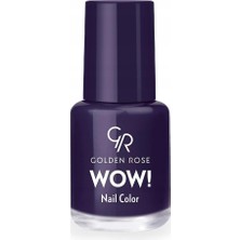 Nacario Golden Rose Wow Nail Color No: 81 - Parlak Bitişli Mini Oje 6 ml