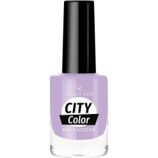 Nacario Golden Rose City Color Nail Lacquer No: 124 - Parlak ve Uzun Süre Kalıcı Oje 10.2 ml