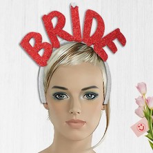 Nacario Süsle Bebek ve Parti Bride Taç, Kırmızı