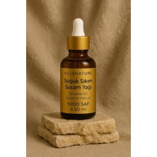 Nacario Soğuk Sıkım Susam Yağı, Cilt ve Saç Bakımı, %100 Doğal, Sesamum Indicum, 50 Ml, Nemlendirici ve Besleyici