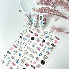 Nacario Stiker Arti 128 Love You - Aşk Teması