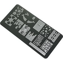 Nacario Nail Art Stamping Baskı Plakası VV14