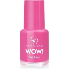 Nacario Golden Rose Wow Nail Color No: 23 - Parlak Bitişli Mini Oje 6 ml