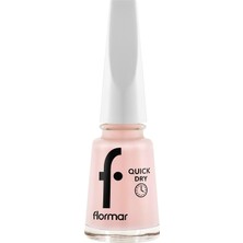 Nacario Flormar Quick Dry Hızlı Kuruyan Ince Yapılı & Parlak Bitişli Oje